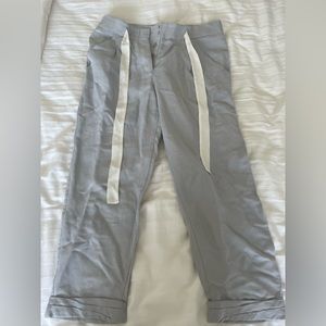 Grey Wilfred Pleated Pants